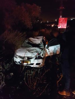 حادث سير في قراوة بني حسان 