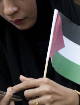 فيسبوك في فلسطين 