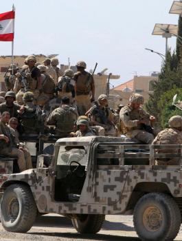 الدعم الامريكي للجيش اللبناني 