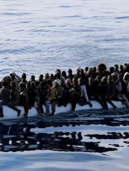 غرق مهاجرين قبالة سواحل تونس 