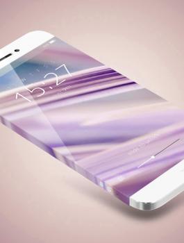 الشاشة الملتفة في آيفون الجديد 