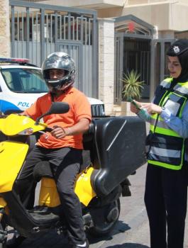 شرطيات فلسطينيات في بيت لحم 