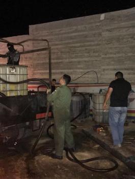 ضبط سولار مهرب في قلنديا والرام 
