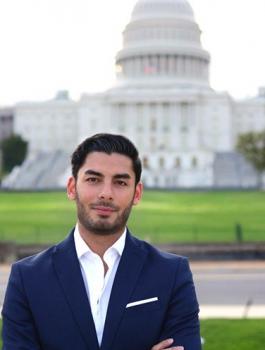 عمار النجار والكونغرس الامريكي 