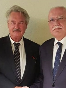 وزير الخارجية الفلسطيني ونظيره البولندي 