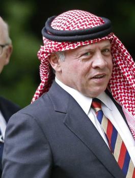 العاهل الاردني والقدس 