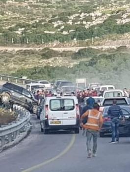 مصرع شقيقين من ام الفحم في حادث مروع قرب برطعة 