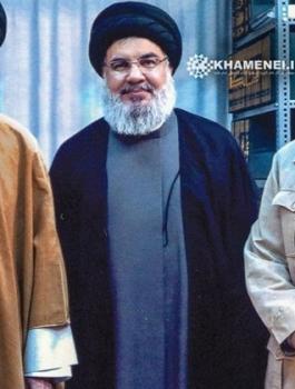 خامنئي  وقاسم  سليماني وحسن نصر الله 