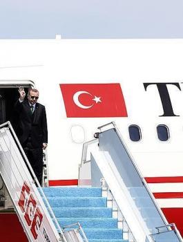 اردوغان وعدد زياراته الى الدول 