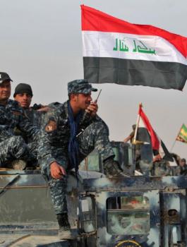 القوات العراقية تكشف انفاق لداعش في الموصل 
