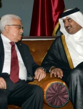 قطر وابو مازن 