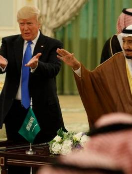 ترامب والملك سلمان