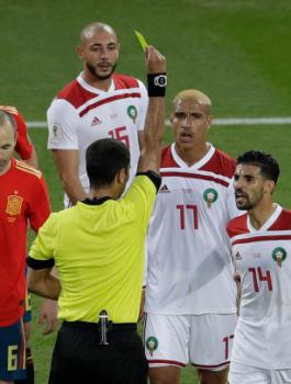 المنتخب المغربي وكأس العالم في روسيا 