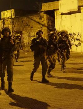 مواجهات مع جنود الاحتلال جنوب نابلس