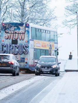 الثلوج في بريطانيا 