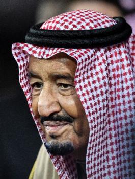 الملك سلمان وترامب 