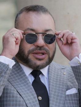 ملك المغرب ونتنياهو 