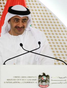 عبد الله بن زايد واسرائيل 
