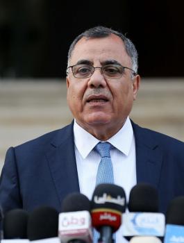 الناطق باسم الحكومة إبراهيم ملحم