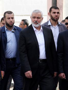 اجتماع  الوفد الامني  المصري وحماس 