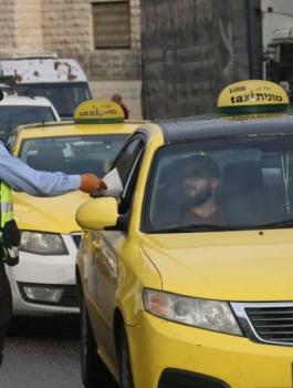 الازمة المرورية في رام الله 