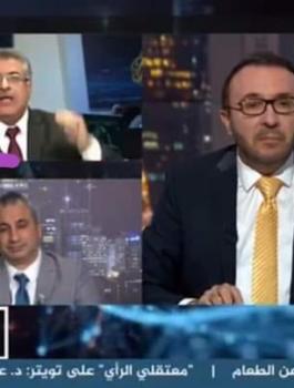 نشات الاقطش على قناة الجزيرة 