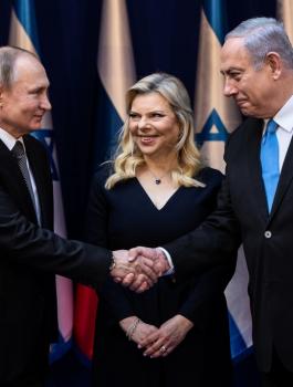 بوتين في اسرائيل 