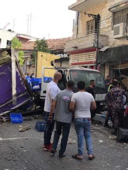 انفجار مطعم في رام الله 