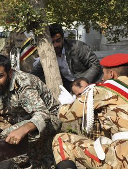 قتلى من الحرس الثوري الايراني في الاهواز 