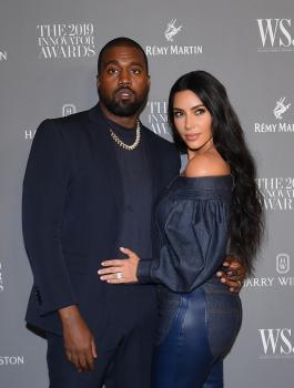 زوج كيم كاردشيان وترامب 