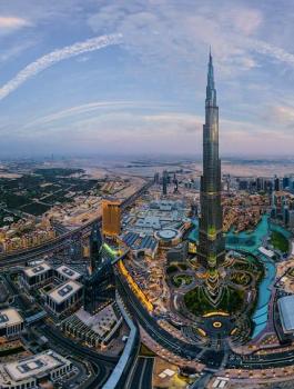 التاكسي الطائر في دبي 