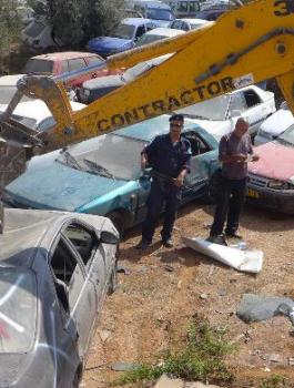 السيارات المشطوبة في فلسطين 