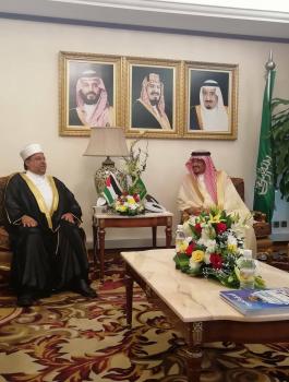 وزير الاوقاف ووزير الحج السعودي 