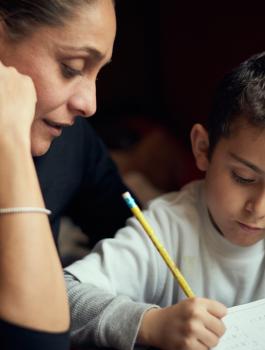 ام تصاب بنوبة قلبية بسبب مسألة رياضيات 