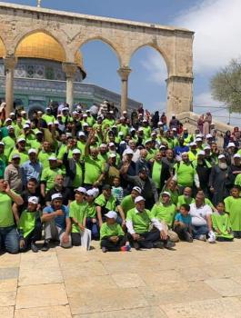 تنظيف المسجد الأقصى 