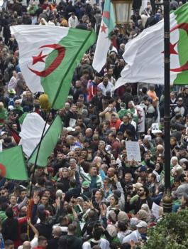 الاحتجاجات في الجزائر 