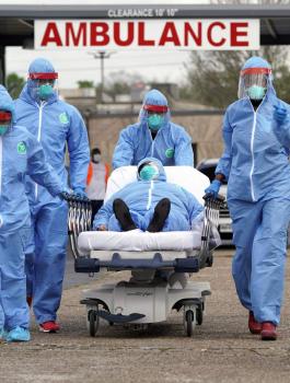 الاصابات ووفيات بفيروس كورونا المستجد 