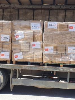 تركيا ومواد غذائية لفلسطين 