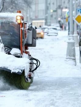 الثلوج في موسكو 