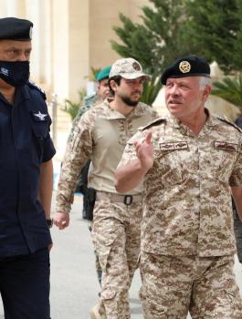 العاهل الاردني 