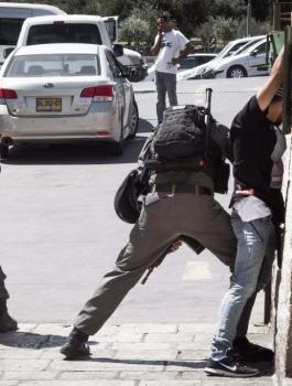 الشرطة الاسرائيلية والمقدسيين 