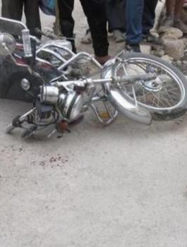 وفاة طفل إثر صدمه بدراجة نارية في غزة