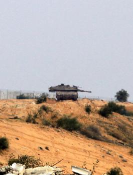 اطلاق النار اسرائيلي في غزة 