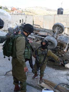 الاحتلال يطلب تعويضات باهظة من عائلة شهيد بكفر مالك لتضرر جيب دهس ابنهم