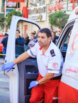 اصابة مواطن بعد تعرضه لاطلاق نار في سلفيت 