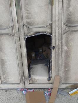 سرقة محل تجاري في نابلس 