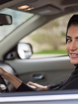 قيادة السيارات للمرأة في السعودية 