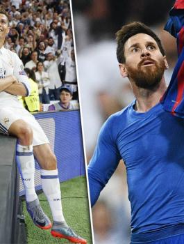 ميسي ورونالدو 