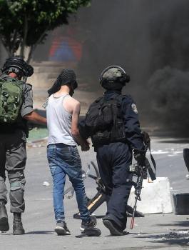 قمع مسيرة في بيت لحم 