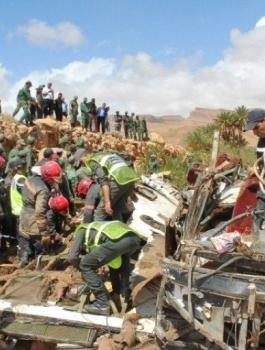 قتلى في فيضانات في المغرب 